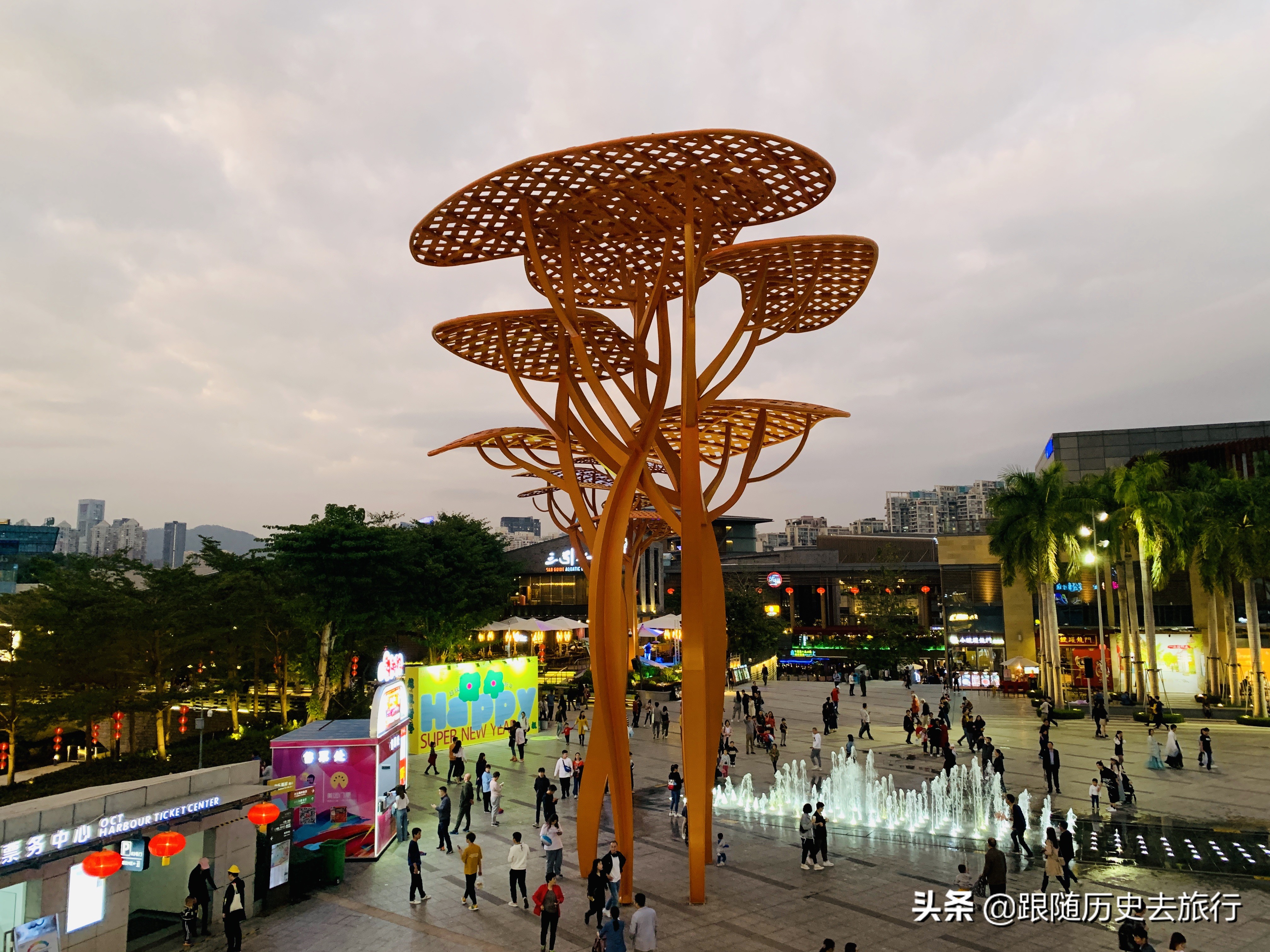 深圳商场和公园,深圳商场对比香港有多新