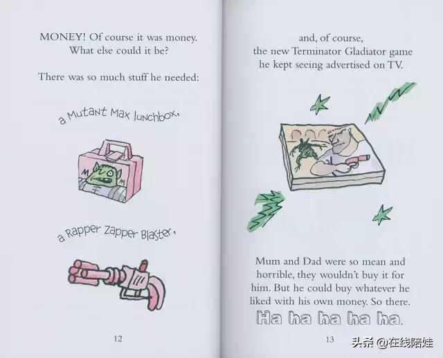 风靡欧美20年，HorridHenry淘气亨利·外国经典小说PDF+音视频