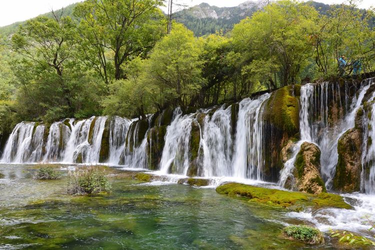 九寨沟最美的十个景点,九寨沟最美的景点排名前十