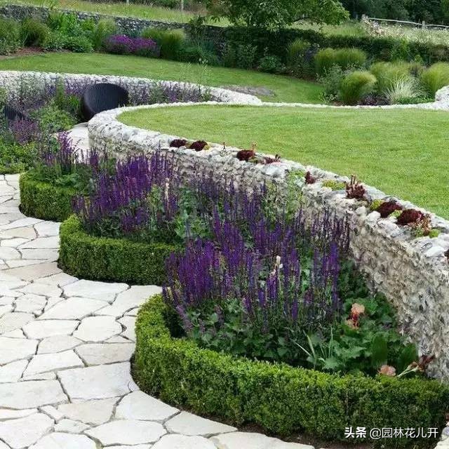 百款石材景观墙设计,挡土墙设计方案