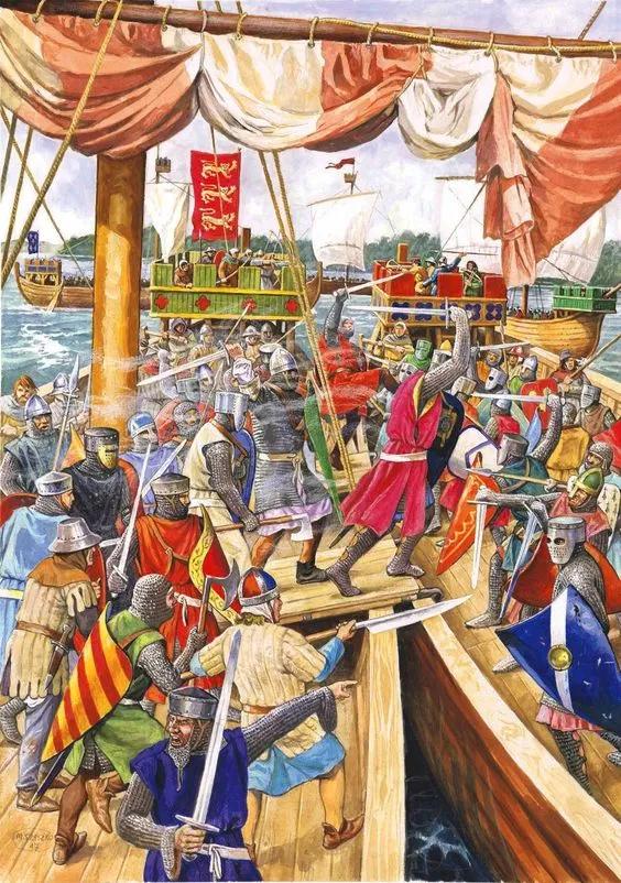 中世纪欧洲历史上最大的骑士战争,中世纪最大的骑士战争