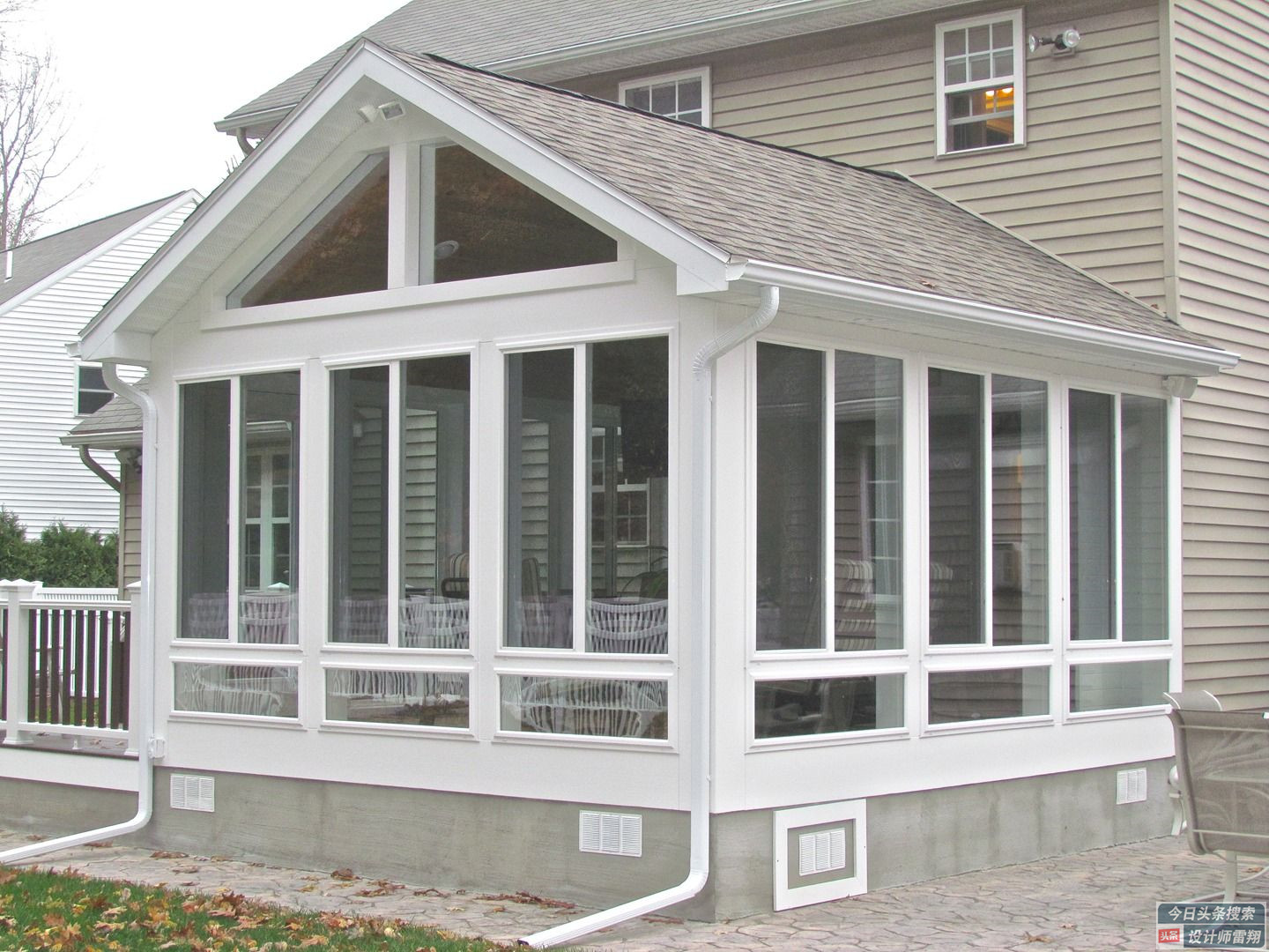 别墅庭院阳光房2023最新款设计,庭院阳光房设计