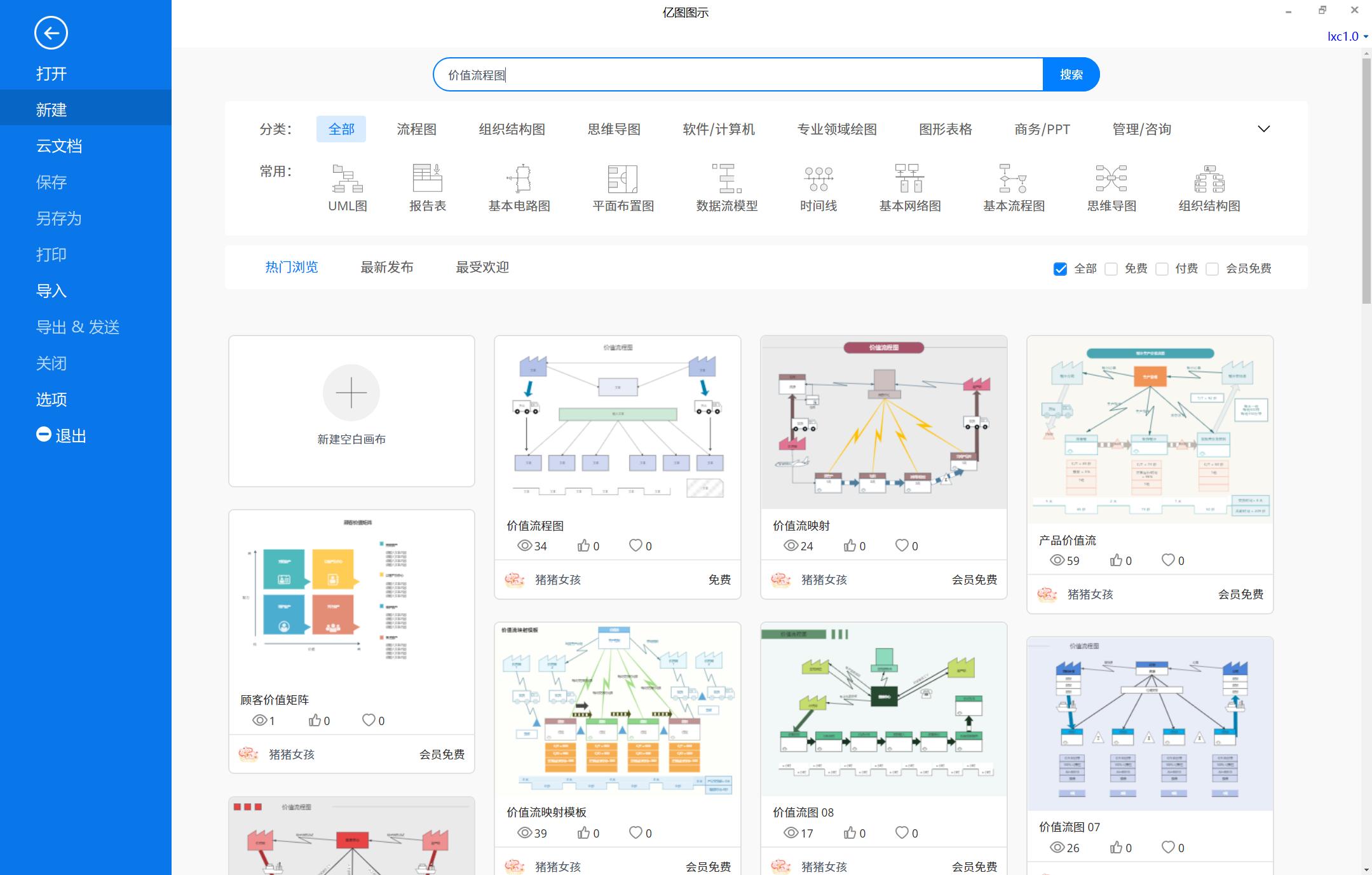 价值流程图精品模板！免费绘制实用的流程图