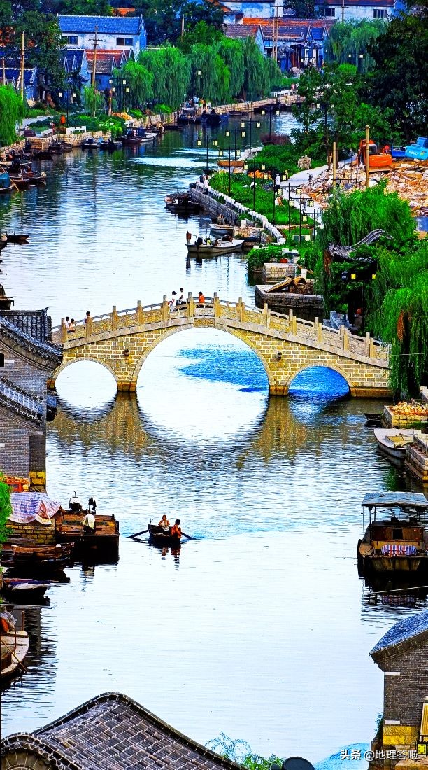 山东省微山湖中的江南古镇——南阳，江北第一水乡、运河第一名镇