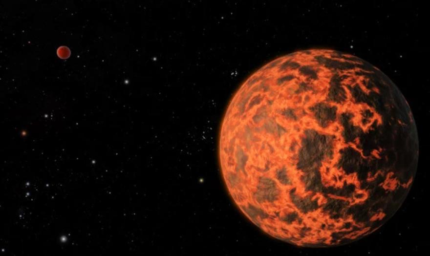 太阳系撞击地球形成月球,月球和地球碰撞导致火山爆发