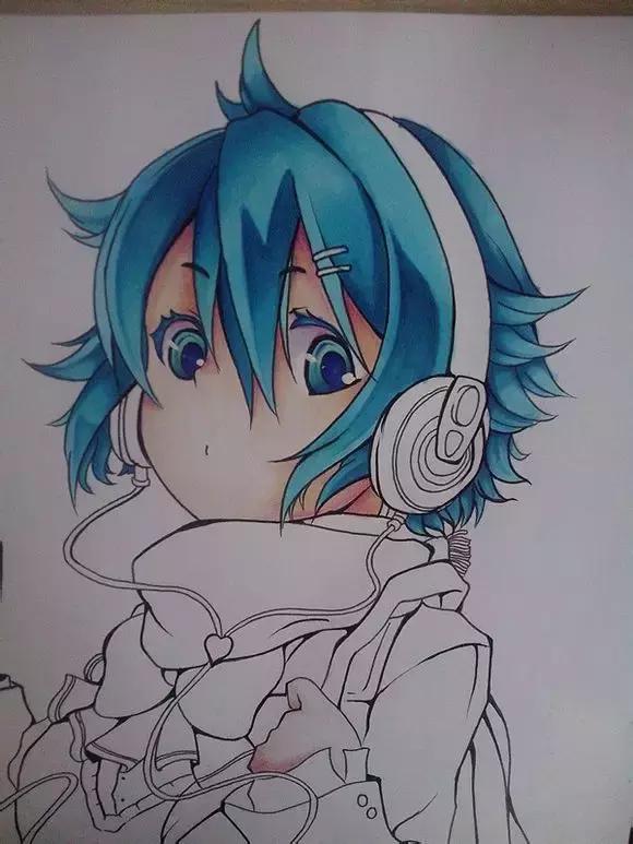 超详细马克笔教程,教你一步一步用马克笔手绘二次元教程!