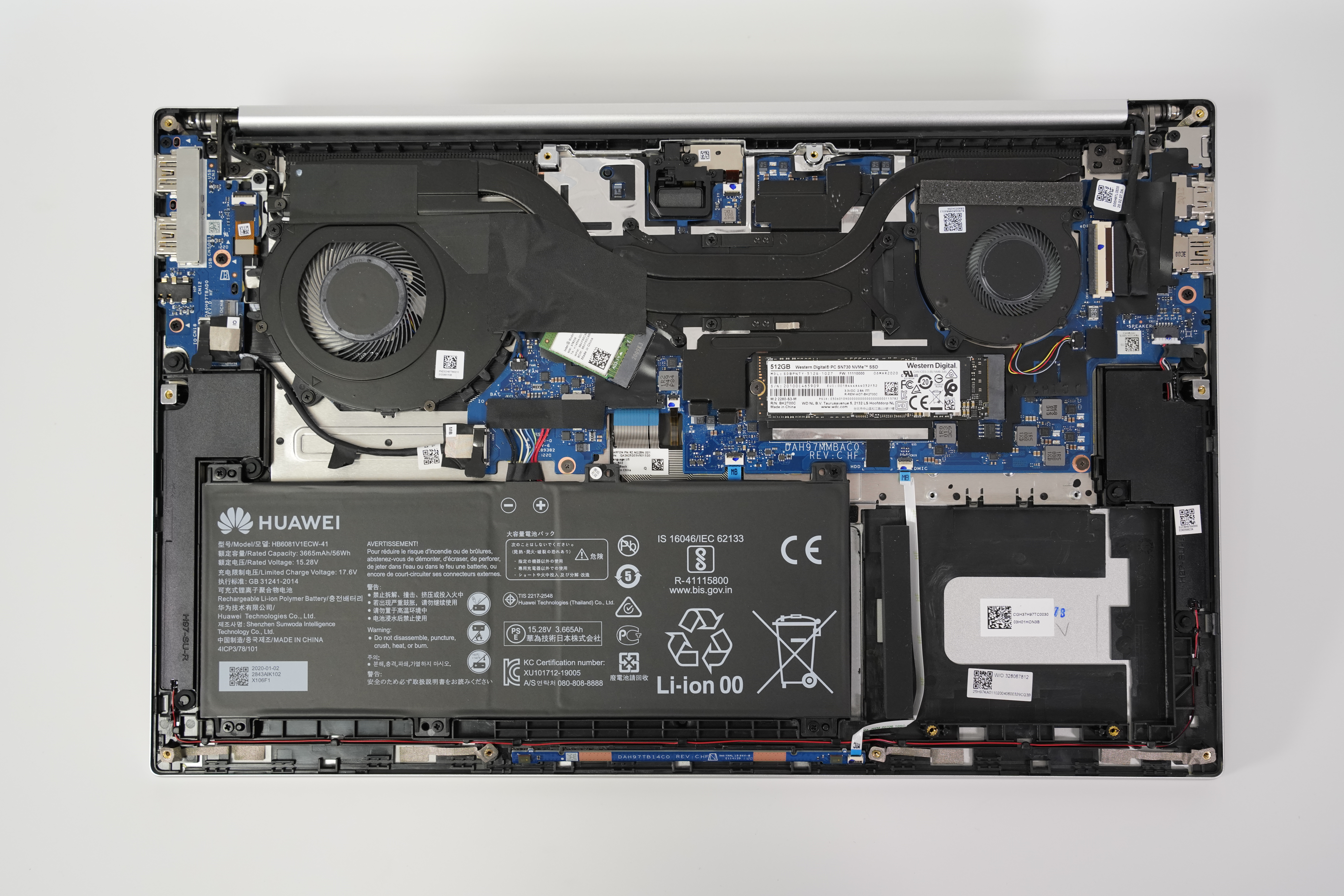 荣耀magicbookpro2020拆机,荣耀magicbookpro2020版拆解