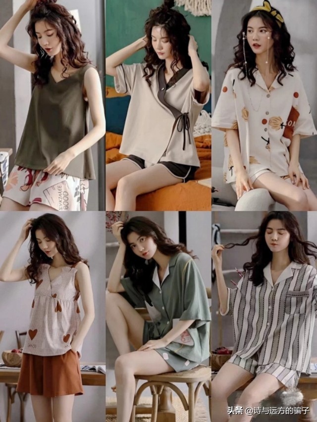 夏季睡衣也要换新装，这5家平价淘宝睡衣店，可甜可高级