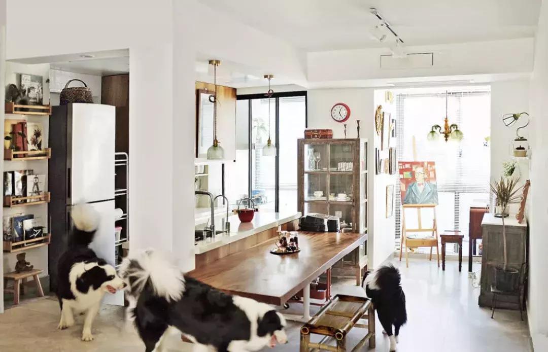 开放式厨房好不好看油烟会不会大,开放式厨房装修效果图无门防油烟