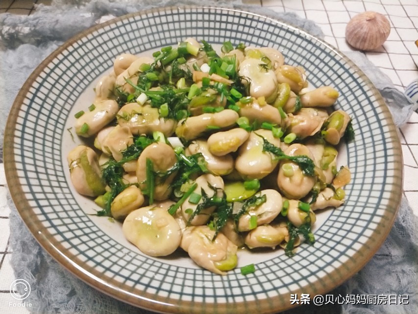 青蚕豆怎么炒又香酥脆,怎么炒蚕豆才好吃又入味儿