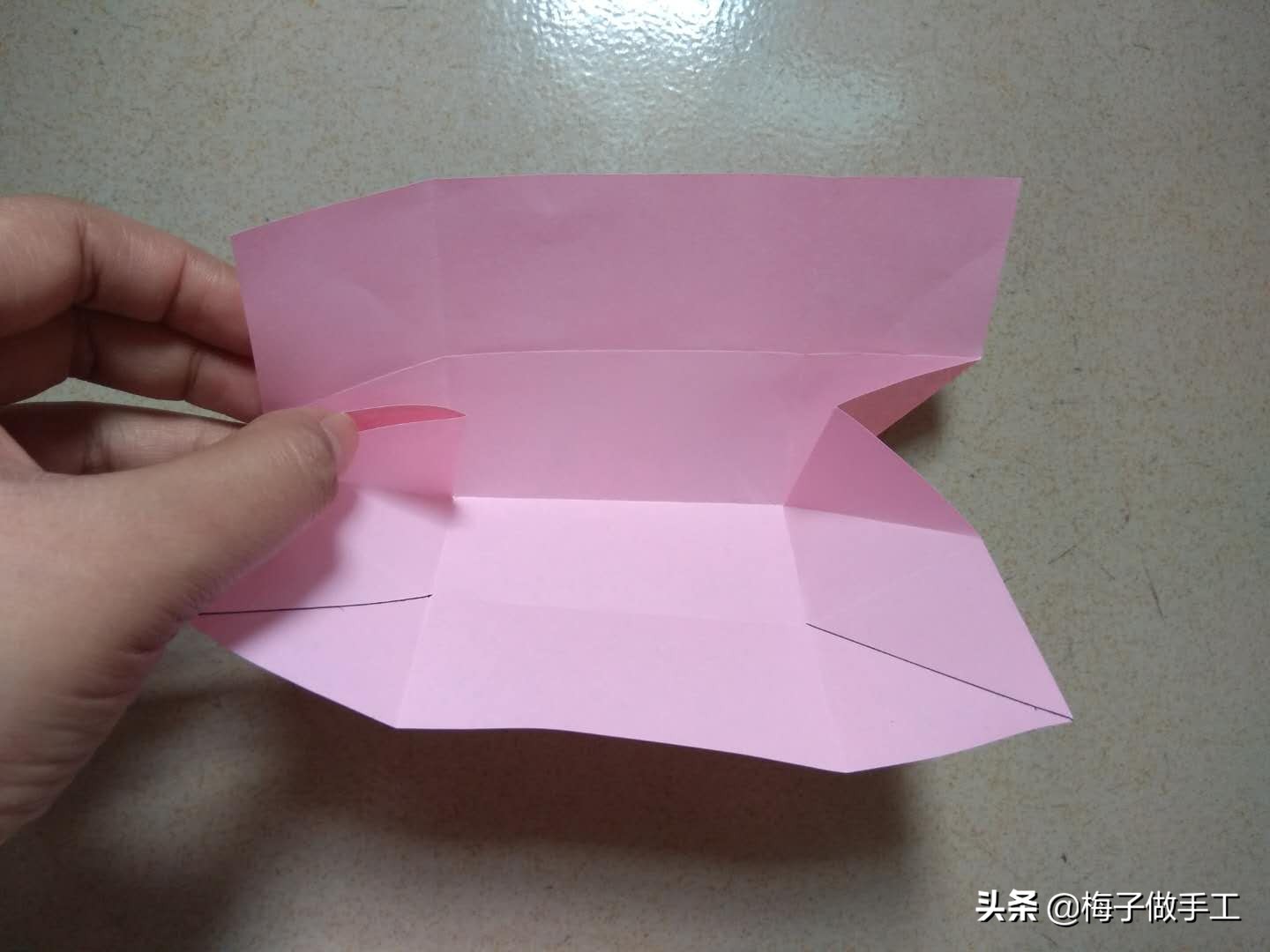 纸盒子折纸大全教程简单又漂亮,折纸抽纸盒手工简单又好看