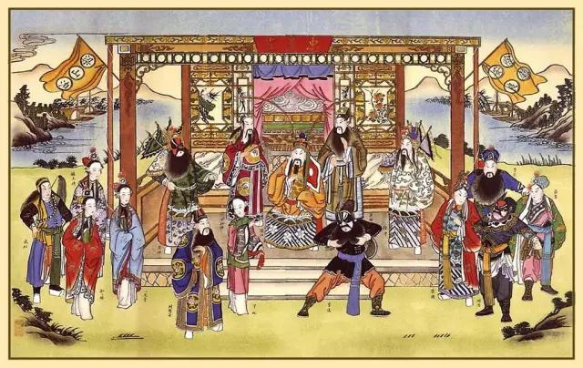 古画里除夕的传说与习俗，好看