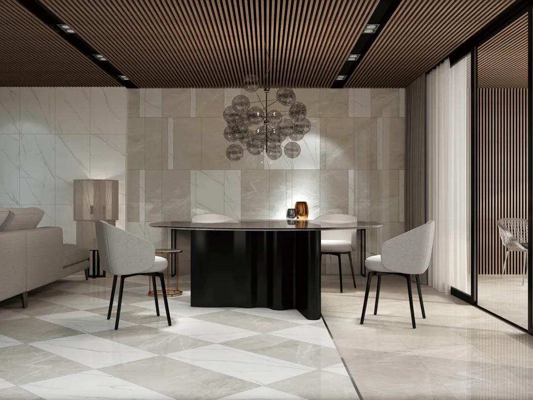 为什么都说强辉450x900mm中板在瓷砖界是“全能型选手”?