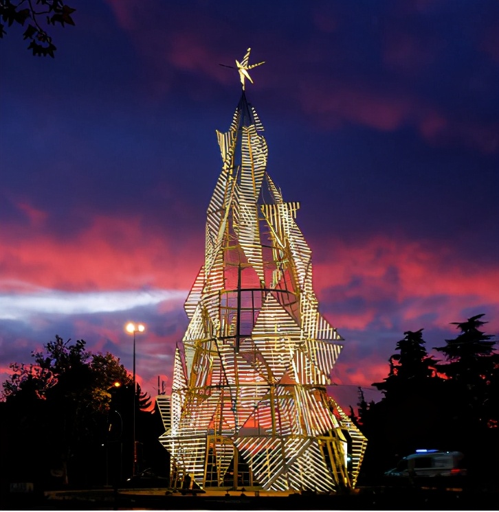 圣诞树设计有什么新创意,圣诞节动态设计