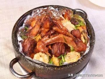 潮汕红烧甲鱼鸡煲做法,粤菜干锅甲鱼做法