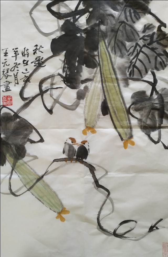 “翰墨飘香迎新年”金台老年大学学员书画作品网展