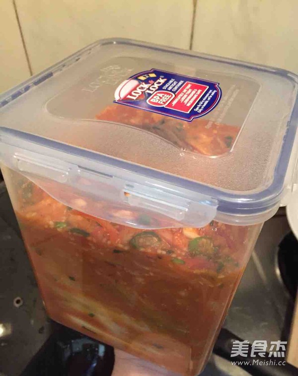 泡菜这样做酸脆爽口全家人都爱吃,又辣又好吃的泡菜