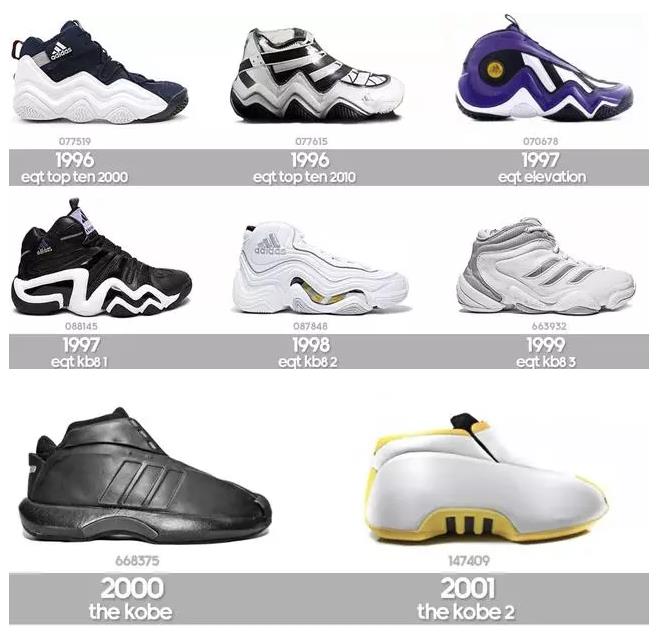 盘点科比的每一双球鞋,见证科比