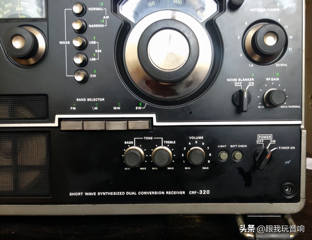 索尼经典全波段收音机,索尼八十年代