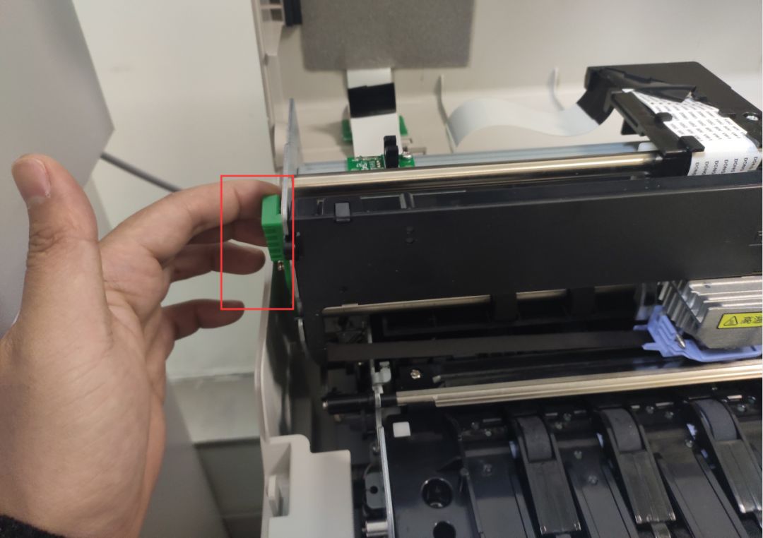 富士通针式打印机怎么取色带卡扣,富士通针式打印机怎么装纸