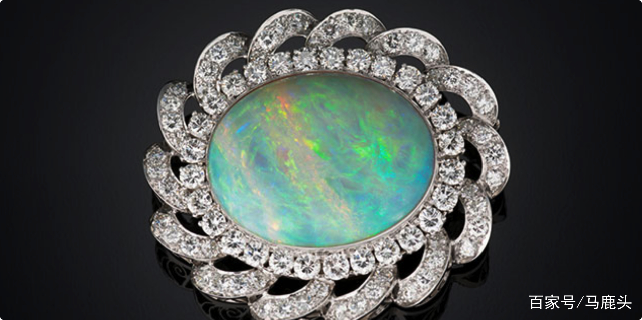 欧泊顶级珠宝图片,便宜又好看的天然宝石欧泊