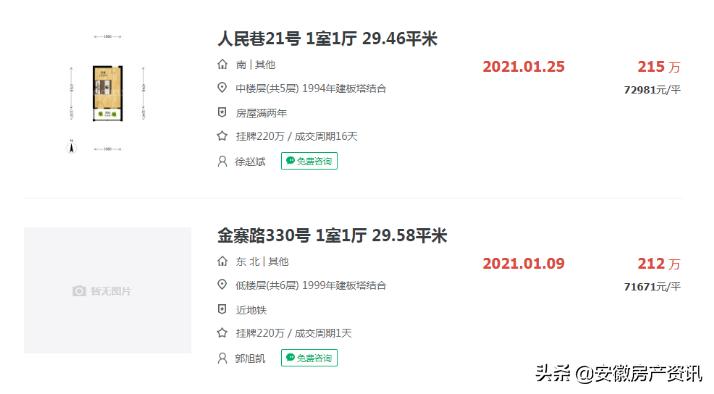 合肥最新房价45中本部学区房,合肥45中学区房多少钱一平方