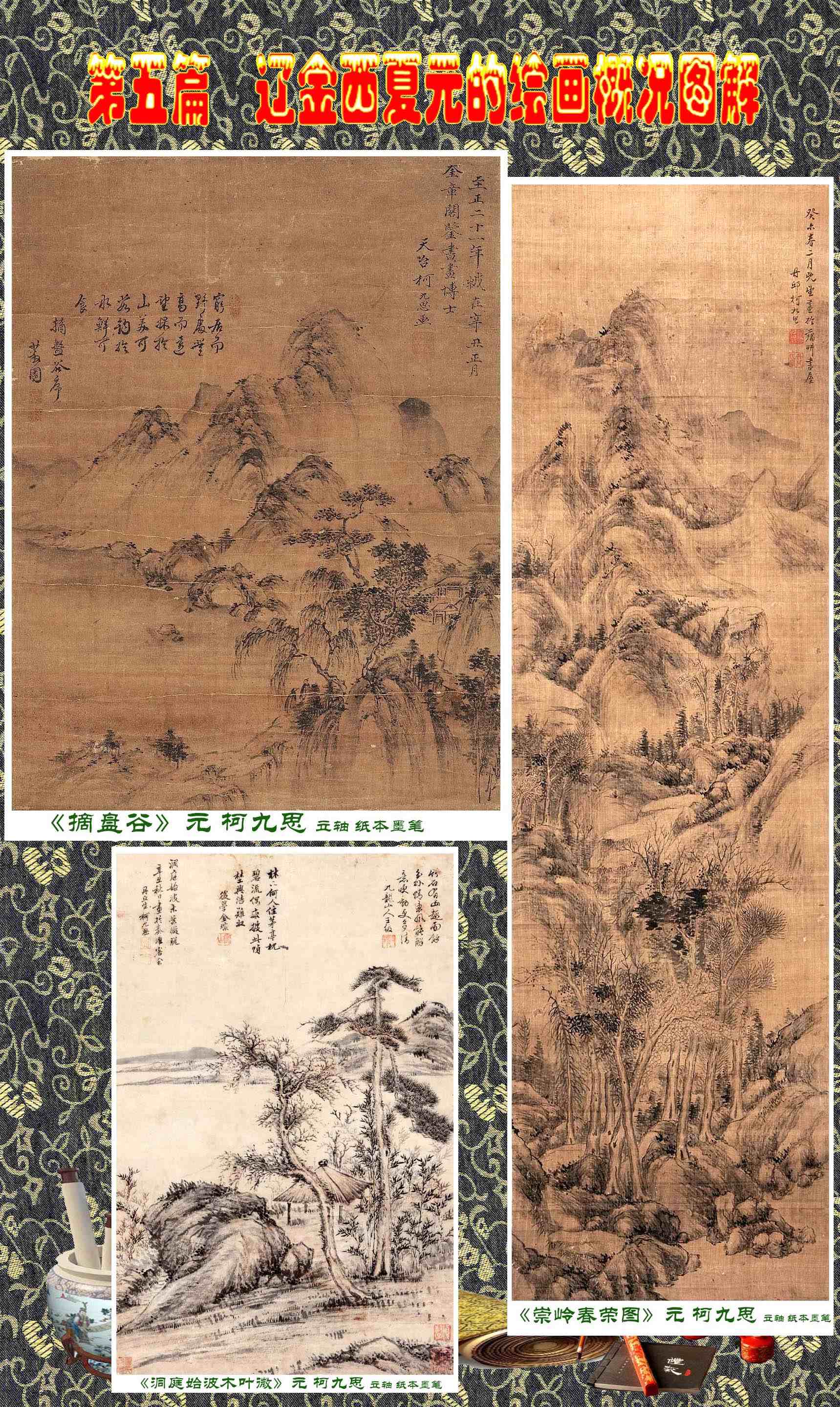 顾绍骅编辑中国画知识普及版第五篇辽金西夏元的绘画概况下一