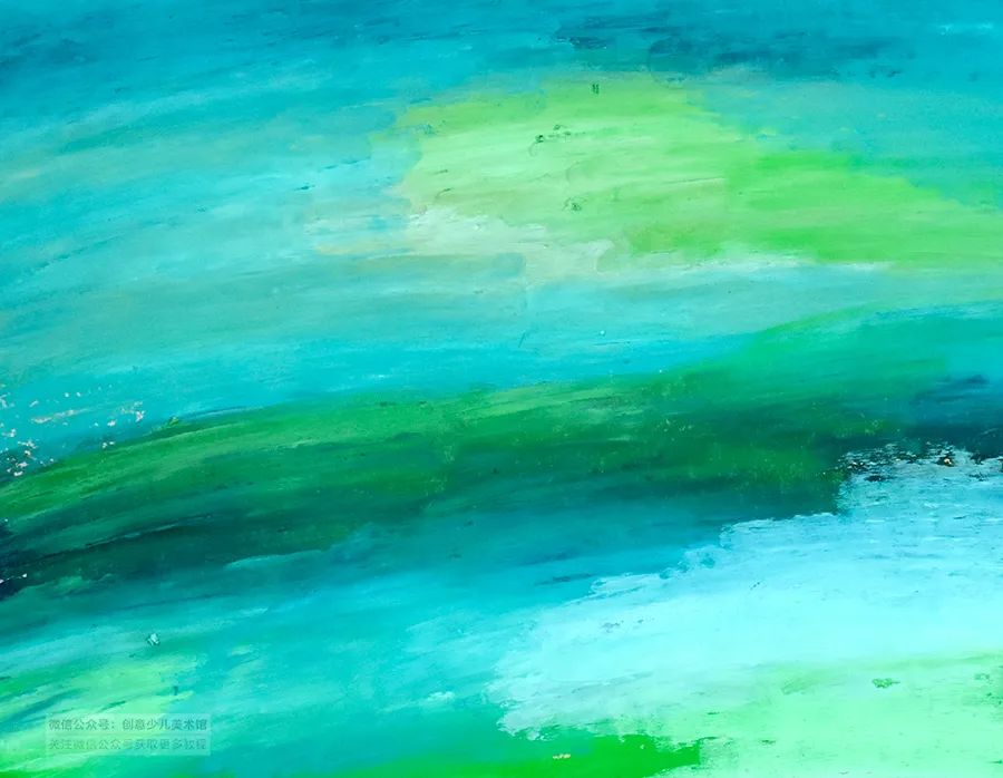 卡纸拼贴画小蛇,儿童画教程创意植物