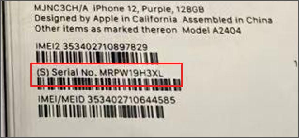 知道苹果序列号能查到屏幕型号吗,苹果序列号变成乱码了