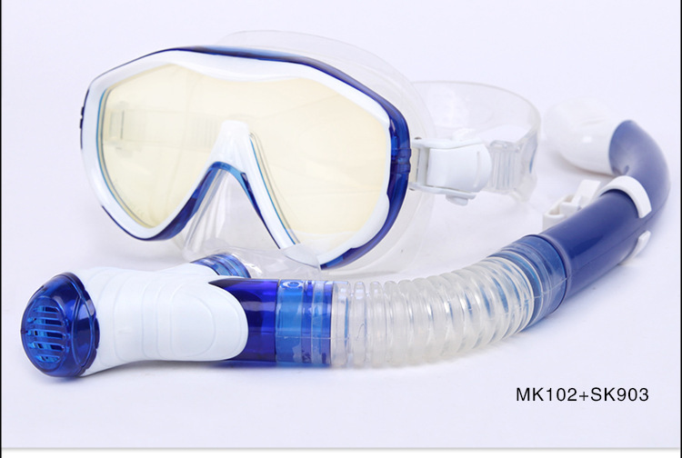 跨境潜水面罩呼吸管浮潜套装,浮潜面罩全脸游泳面罩