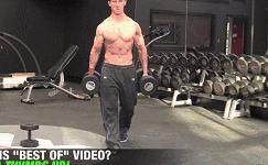 哑铃8个动作练遍全身,8大最佳哑铃背部动作示范加图解