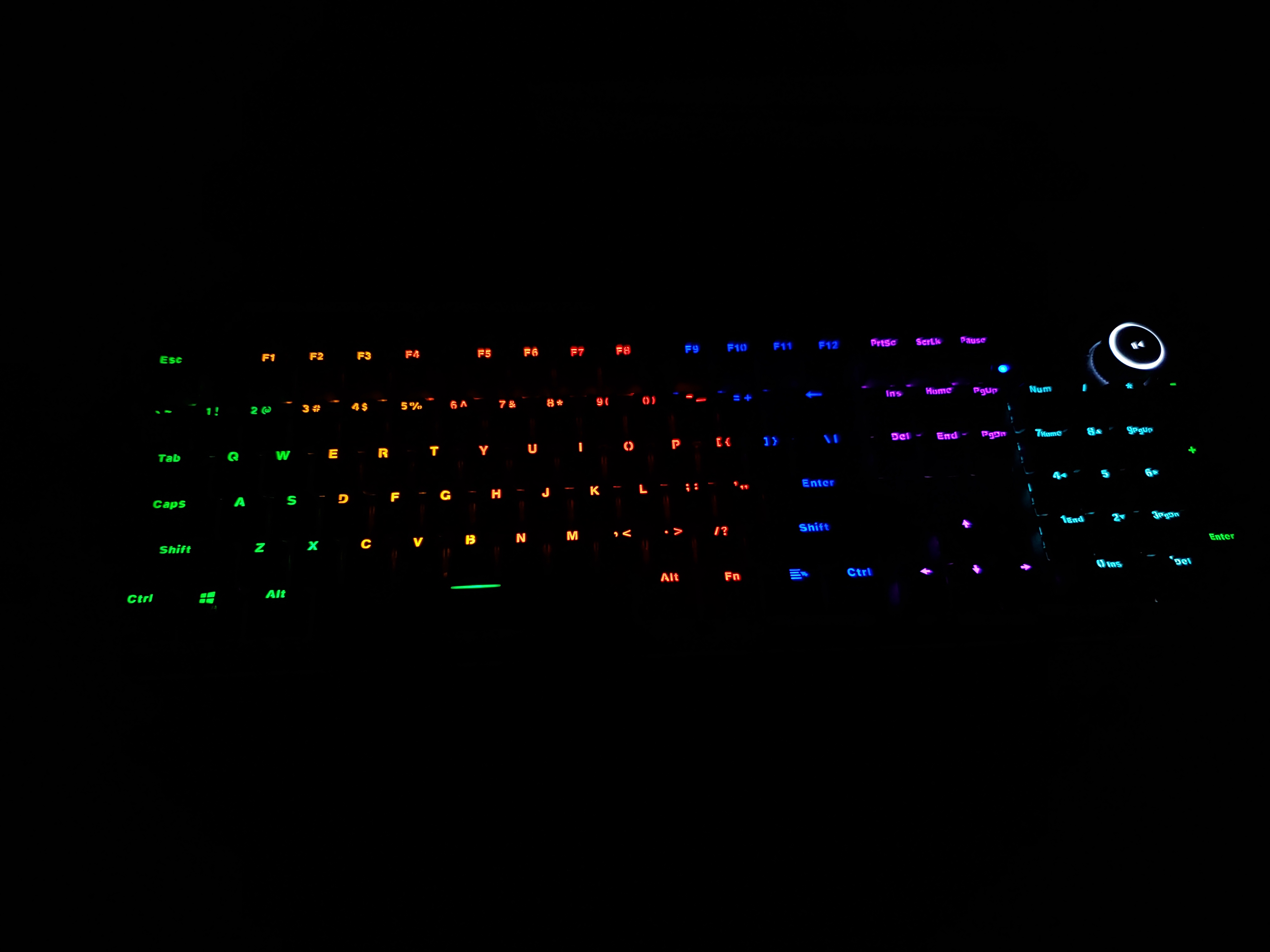 惠普机械键盘只亮方向键,惠普朋克机械键盘评测