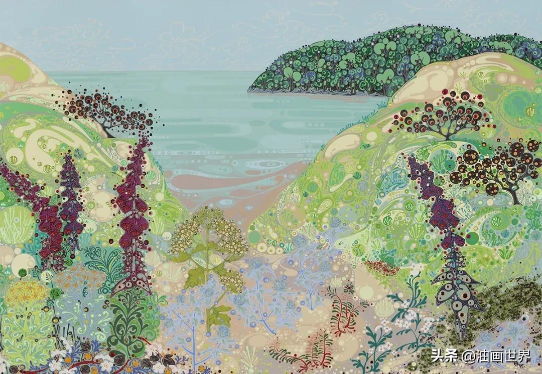 美丽和谐的色彩,丰富的图案,令人回味