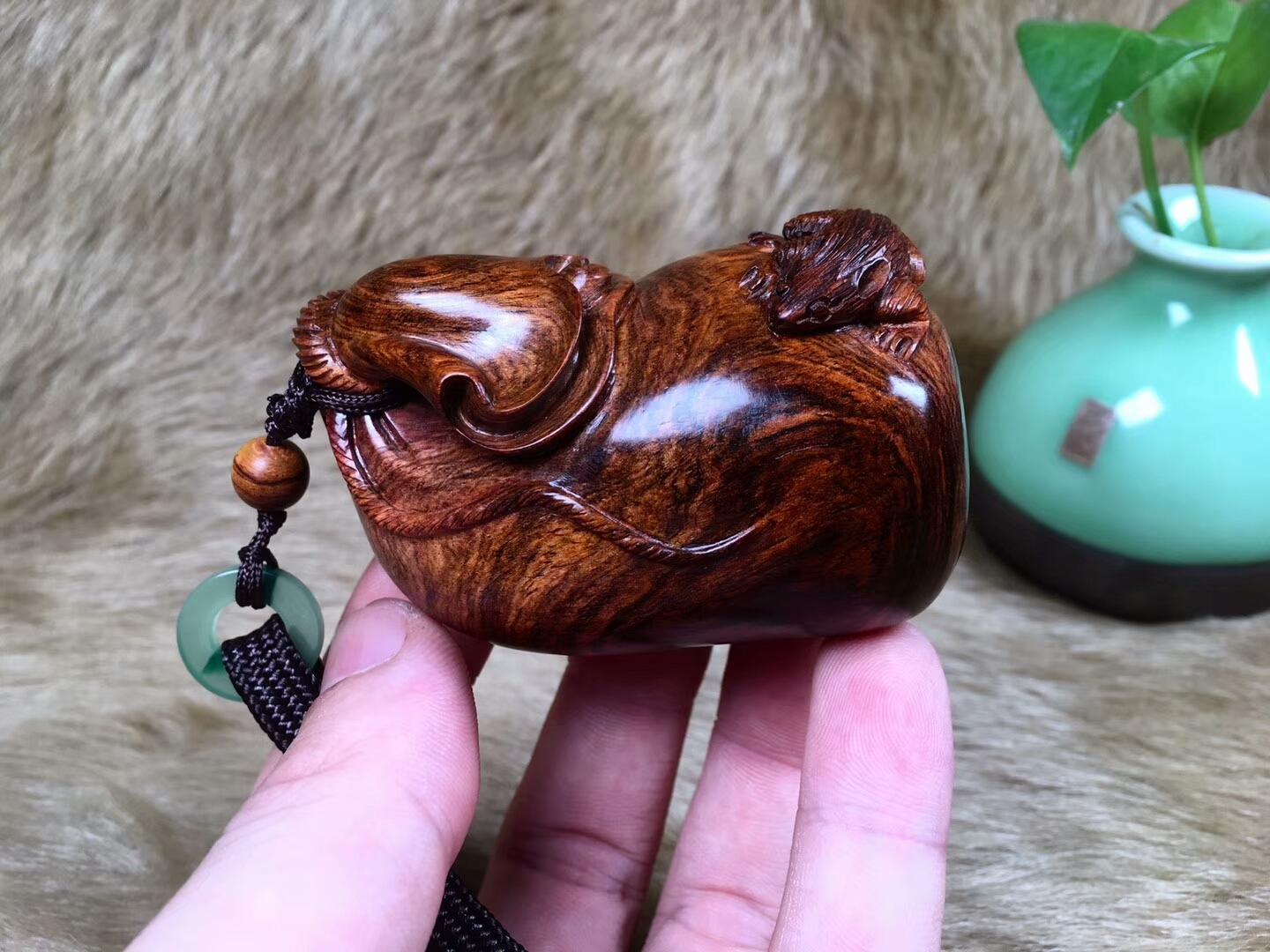 有意境的手把件,人物手把件文玩