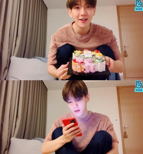 边伯贤生日直播和粉丝约定,边伯贤生日会应援花