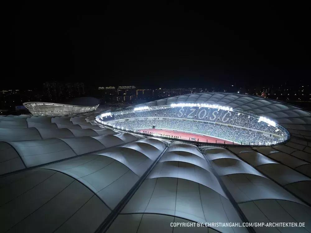 gmp建筑设计作品杭州,gmp建筑体育场