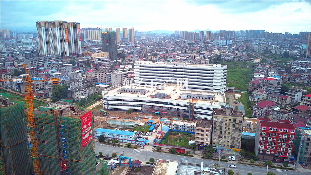 花郡玫瑰园1月份最新工程进度,工程进度洋房已封顶