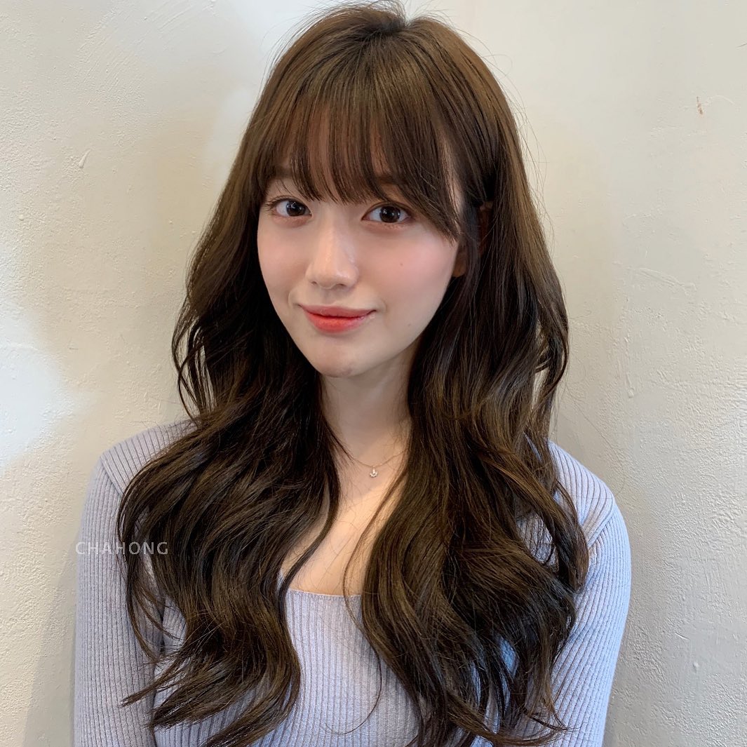 韩式减龄蓬松烫中短发羊毛卷,法式烫中短发羊毛卷