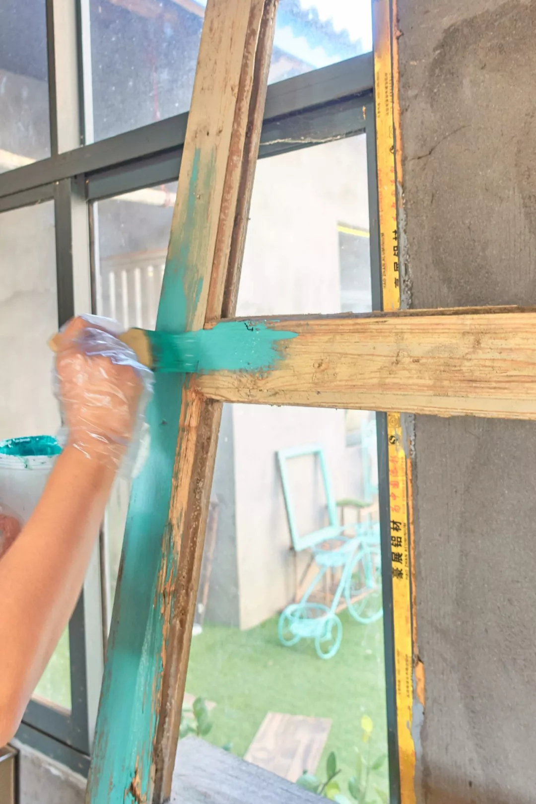 旧门框改造最简单方法,拆下来的门框废旧利用