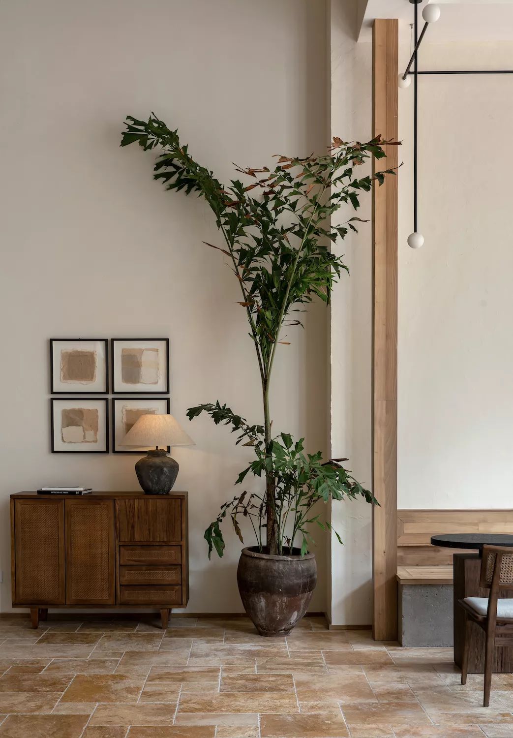 治木设计,一个茶馆一壶好茶就是江湖