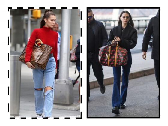 今年最流行托特包斜挎,托特包洋气百搭又好看