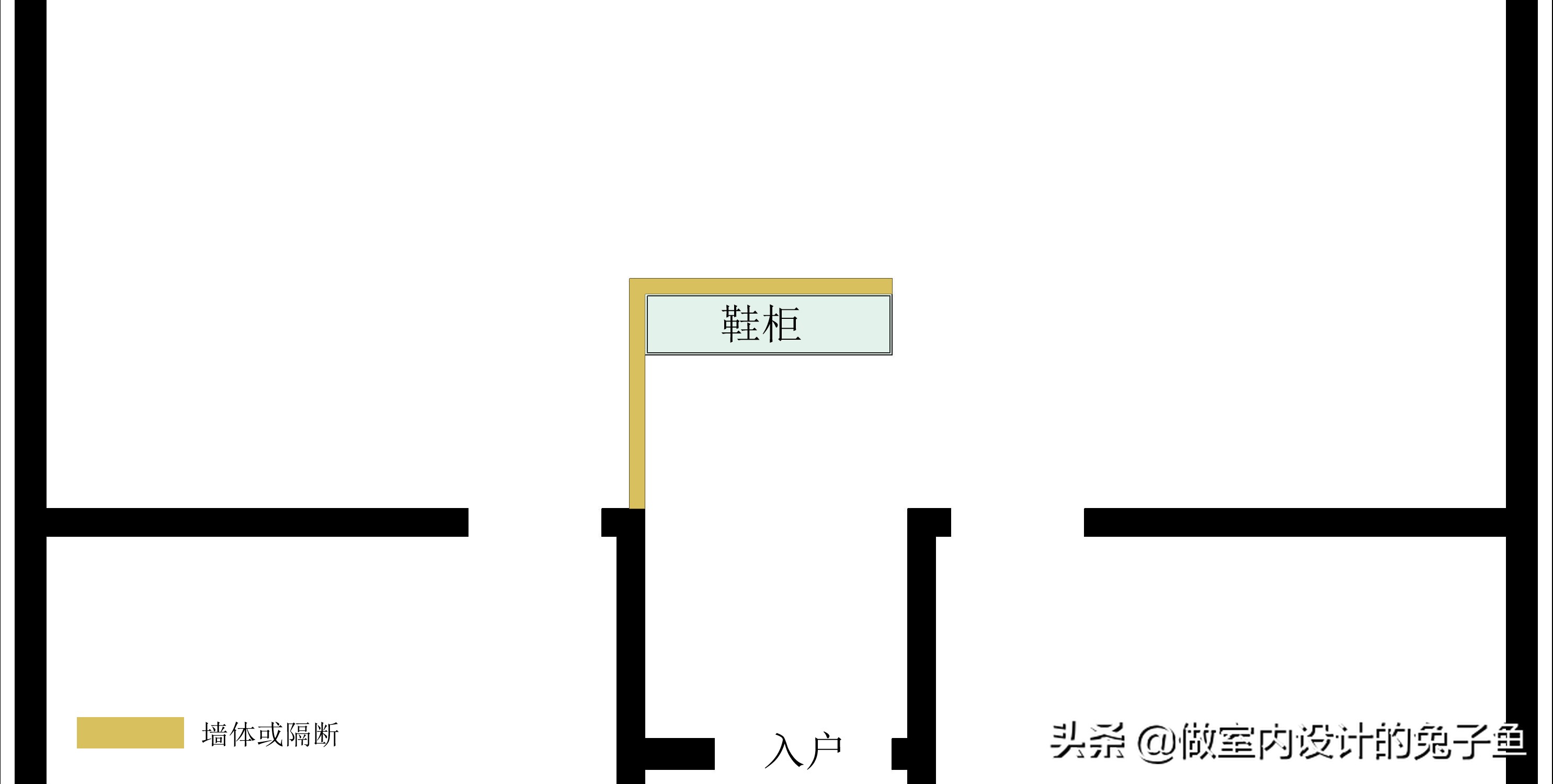 入户两边墙不能砸怎么做鞋柜,两边的墙都不能拆怎样做鞋柜