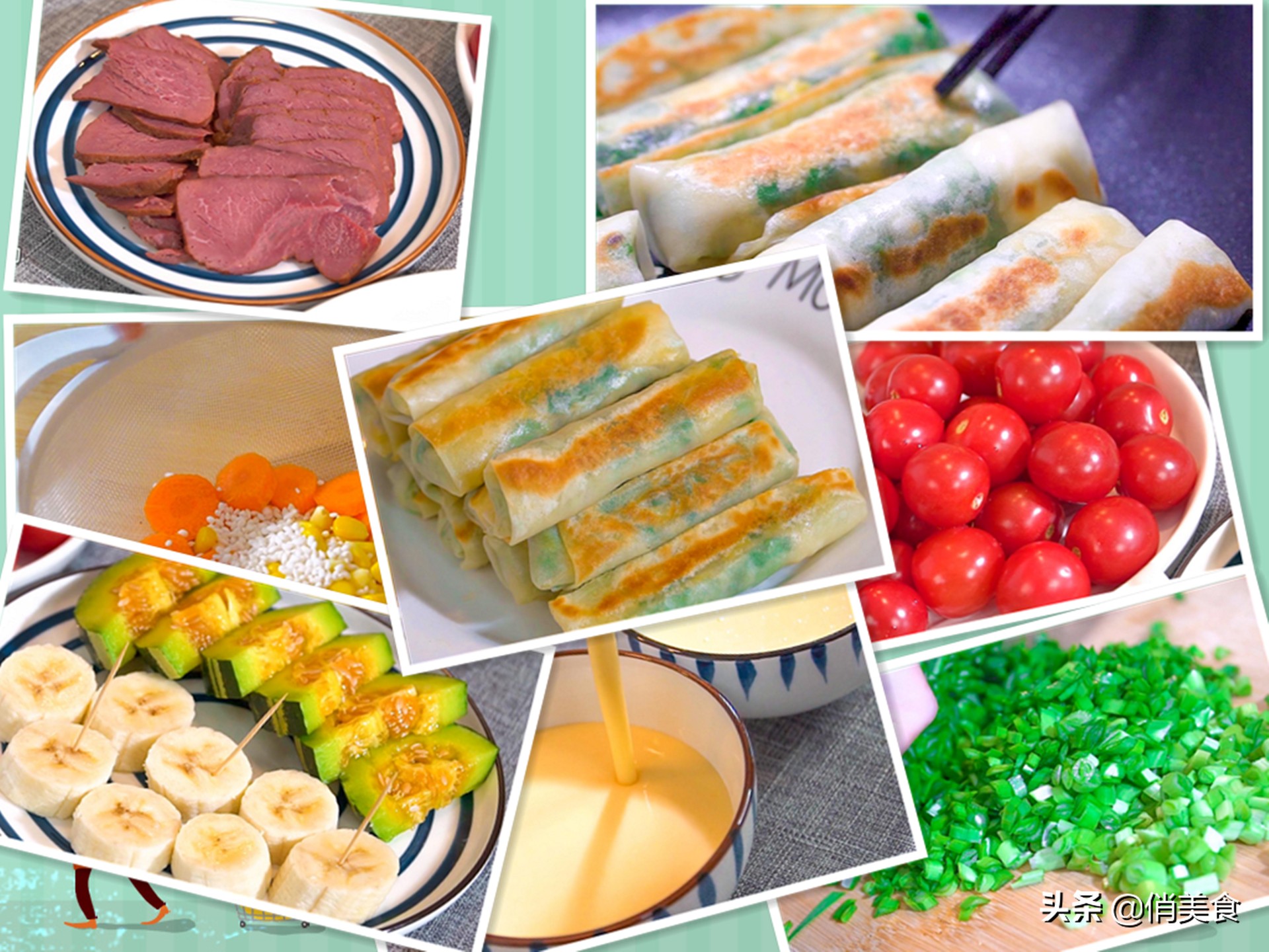 早上十几分钟给娃做份营养早餐,每日早餐分享快给孩子做起来吧