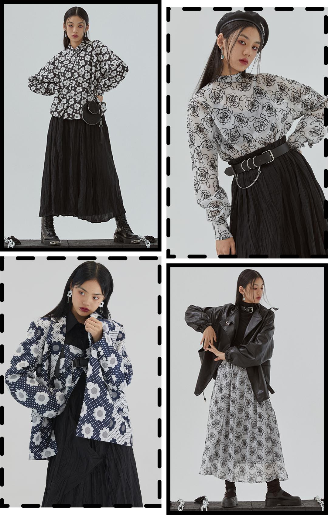 浓郁色调中性风高级店铺分享女生,美式小众风店铺