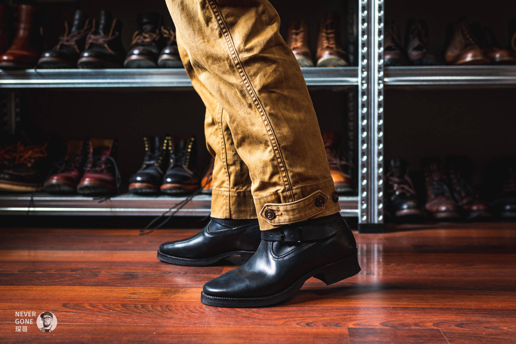 Guidi马皮力量加持,穿脱超快的工程师靴:Attractions603