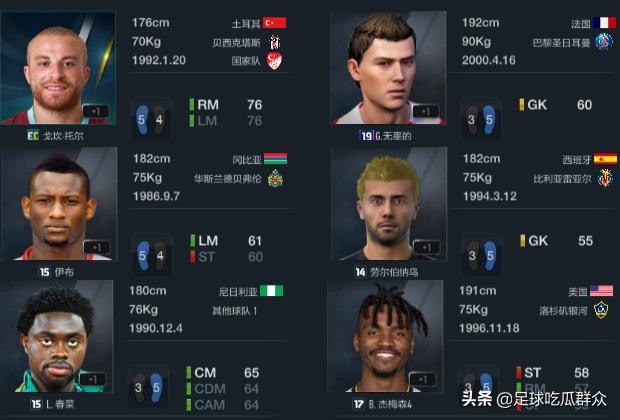 fifaonline3传奇球员名单,fifaol3最新传奇球员推荐