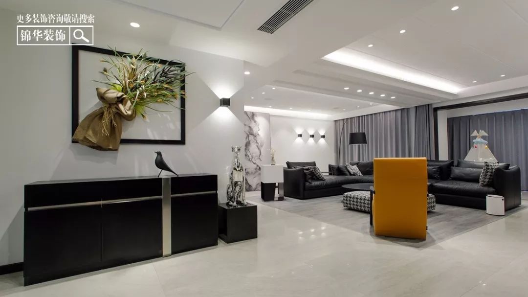 锦华装饰装修实景案例,锦华现代轻奢装修风格