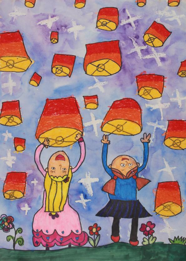 儿童节作品简单又好看,世界上独一无二的六一儿童节作品