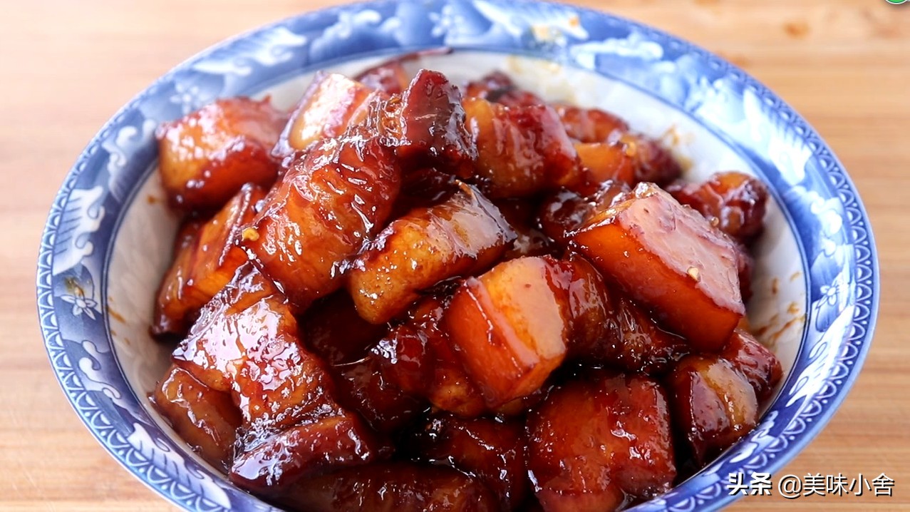 红烧肉这样做软糯入味肥而不腻,过年红烧肉的做法吃起来不油腻