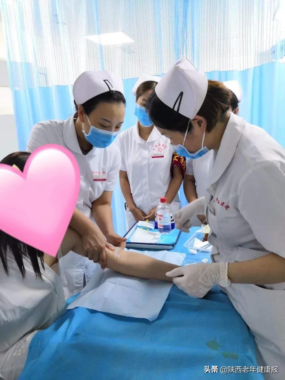 picc置管术操作过程演示,医德精湛的医术为患者解忧